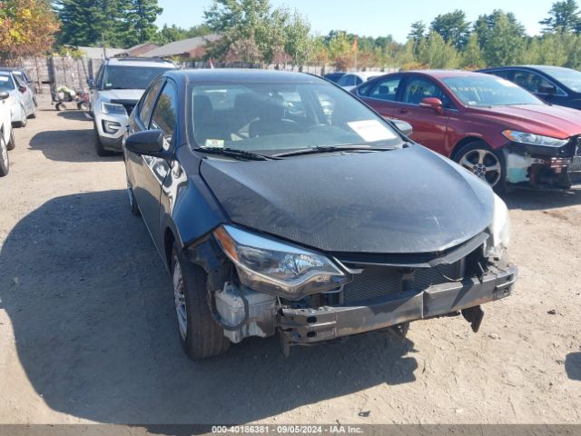 2T1BURHE9FC376857 Toyota COROLLA LE