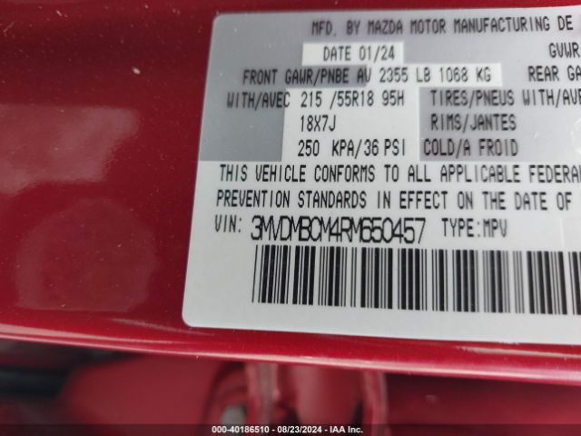 3MVDMBCM4RM650457 Mazda Cx-30 2.5 S Preferred Package