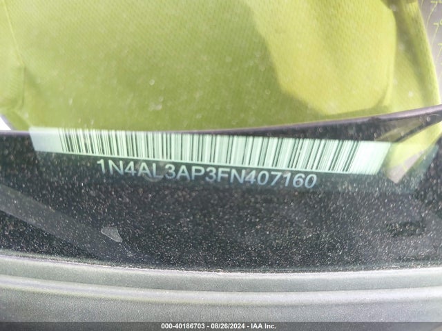 Nissan Altima 2.5 Sl 2015 1N4AL3AP3FN407160 Image 9