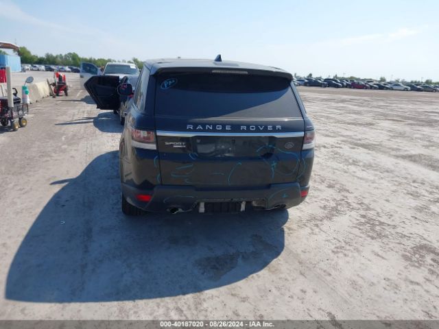 SALWR2FV8HA131934 Land Rover Range Rover Sport 3.0l V6 Supercharged Hse