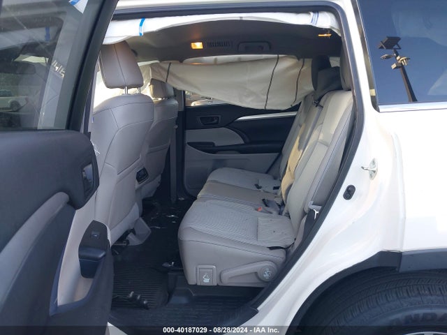 Toyota Highlander Le Plus 2017 5TDZZRFH5HS215395 Image 8