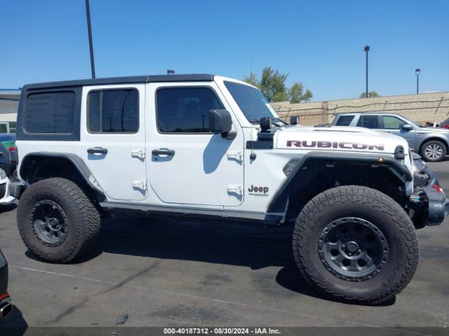 1C4HJXFGXJW166800 Jeep Wrangler Unlimited Rubicon 4x4