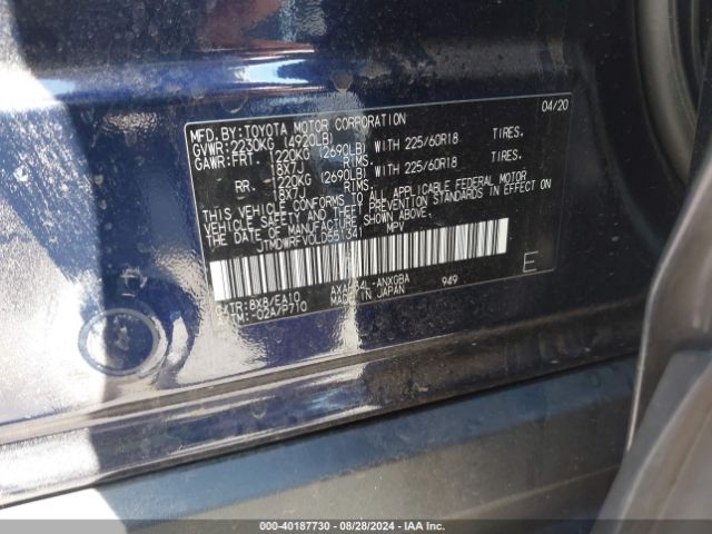 JTMDWRFV0LD551341 Toyota Rav4 Hybrid Limited