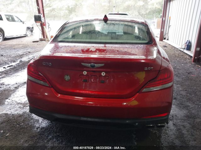 KMTG64LA0LU062683 Genesis G70 2.0t Rwd