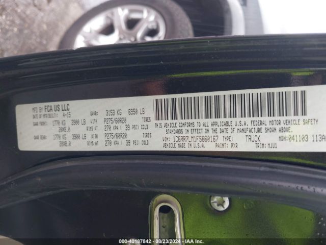 1C6RR7LM1FS660167 RAM 1500 Outdoorsman