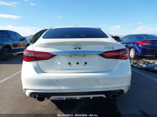 JN1FV7AP9KM780109 Infiniti Q50 3.0t Red Sport 400