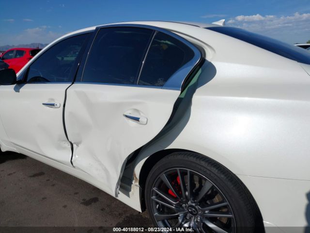 JN1FV7AP9KM780109 Infiniti Q50 3.0t Red Sport 400