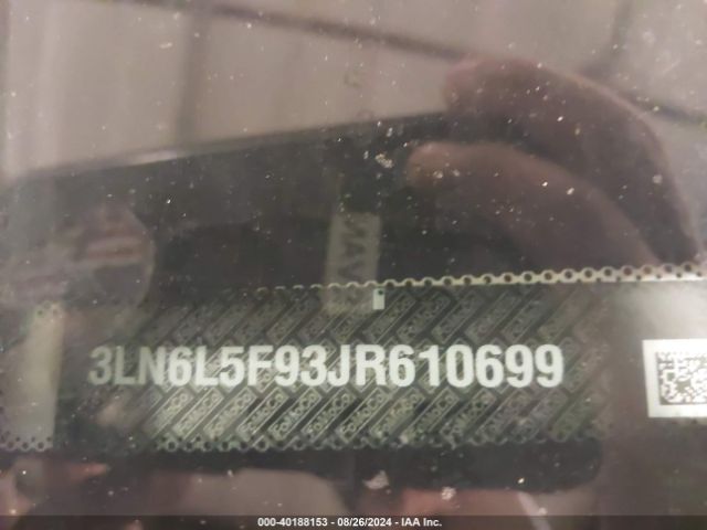 3LN6L5F93JR610699 Lincoln Mkz Reserve
