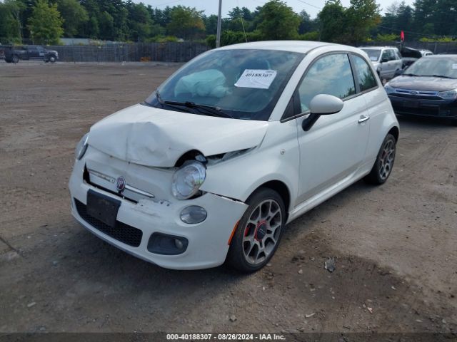 2012 FIAT 500 3C3CFFBR1CT352705 Photo 1