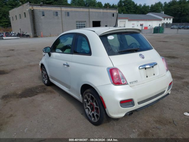 2012 FIAT 500 3C3CFFBR1CT352705 Photo 2