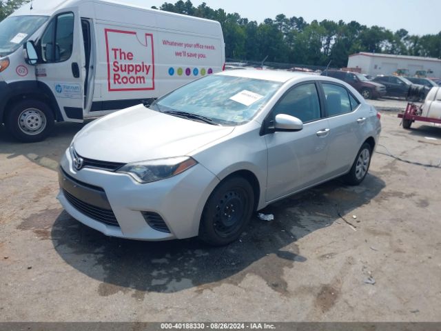 2T1BURHE9GC704182 Toyota COROLLA LE