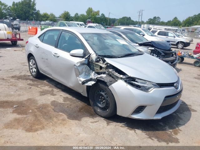 2T1BURHE9GC704182 Toyota COROLLA LE