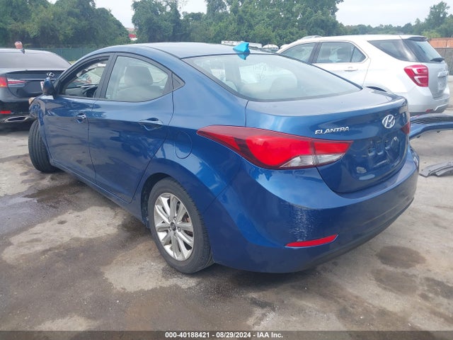 Hyundai ELANTRA SE 2016 KMHDH4AEXGU617660 Image 3