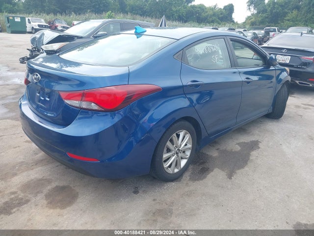 Hyundai ELANTRA SE 2016 KMHDH4AEXGU617660 Image 4