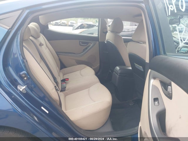 Hyundai ELANTRA SE 2016 KMHDH4AEXGU617660 Image 8