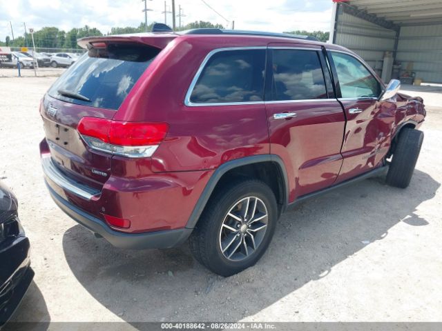 1C4RJEBG0HC960246 Jeep Grand Cherokee Limited 4x2