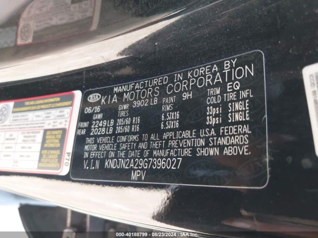 KNDJN2A29G7396027 KIA Soul