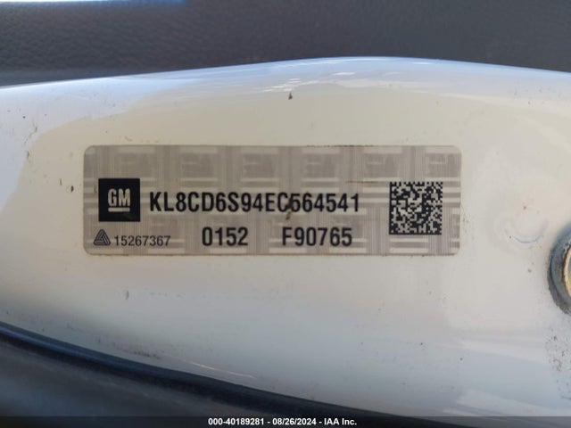 Chevrolet Spark 1lt Auto 2014 KL8CD6S94EC564541 Image 9