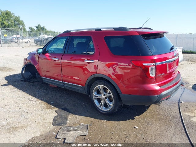 Ford Explorer Limited 2014 1FM5K7F84EGB64111 Image 3