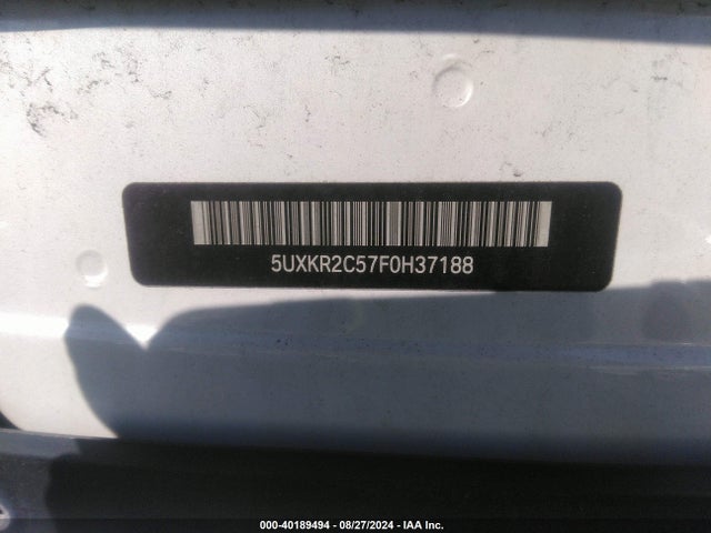 5UXKR2C57F0H37188 BMW X5 Sdrive35i