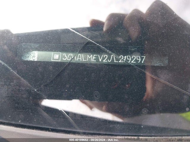 3GKALMEV2JL219297 GMC Terrain Sle