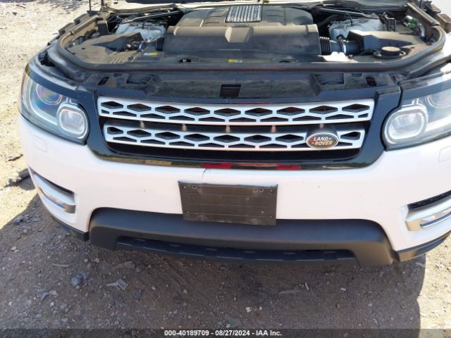 SALWR2PF7GA112247 Land Rover Range Rover Sport 3.0l V6 Supercharged Hse