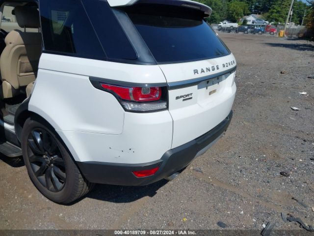 SALWR2PF7GA112247 Land Rover Range Rover Sport 3.0l V6 Supercharged Hse