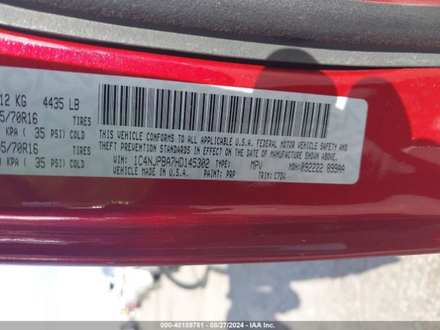 1C4NJPBA7HD145302 Jeep Patriot Sport Fwd