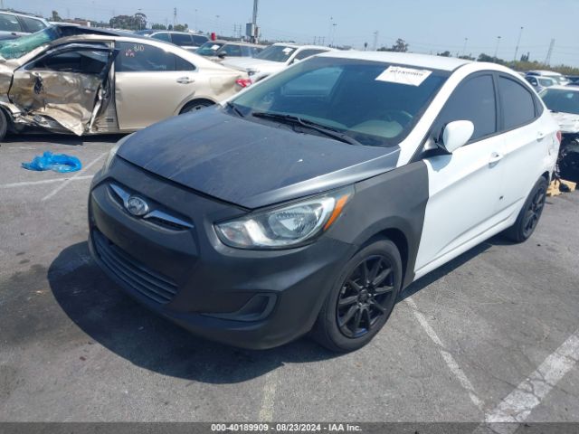 KMHCT4AE6EU701790 Hyundai ACCENT GLS