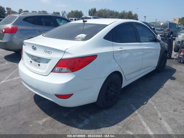 KMHCT4AE6EU701790 Hyundai ACCENT GLS