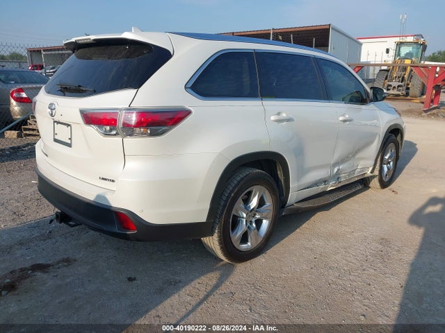 5TDYKRFH9FS063988 Toyota Highlander Limited V6