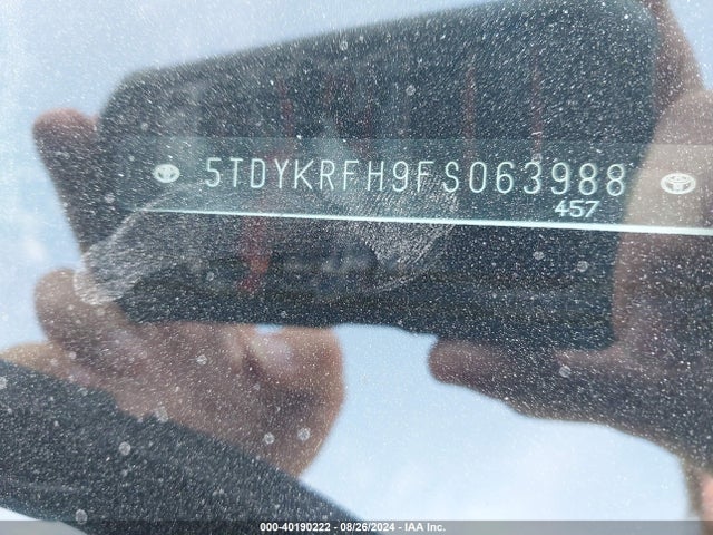 5TDYKRFH9FS063988 Toyota Highlander Limited V6