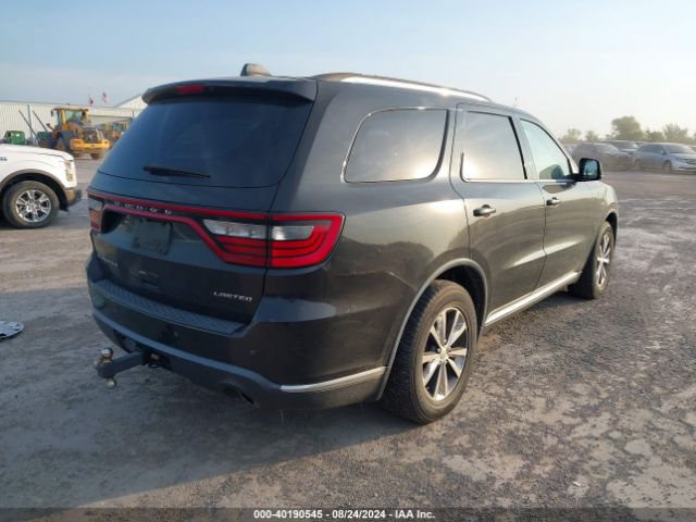 1C4RDHDG1GC308255 Dodge DURANGO LIMITED