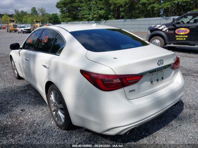 JN1EV7AR2JM444054 Infiniti Q50 3.0t Luxe