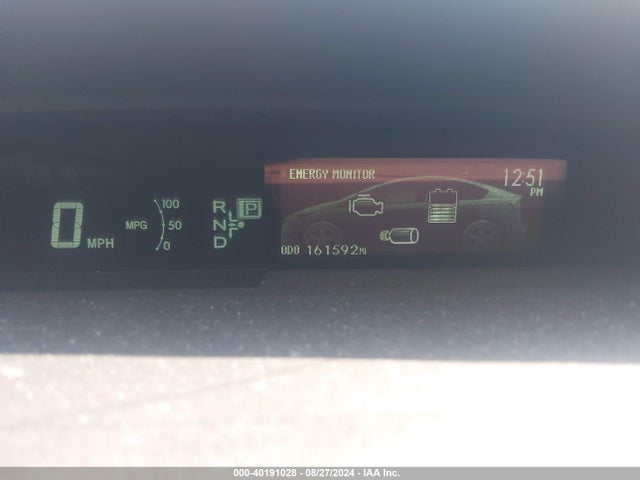 40191028 :رقم المزاد ، JTDKN3DU6C1571175 vin ، 2012 Toyota Prius Two مزاد بيع