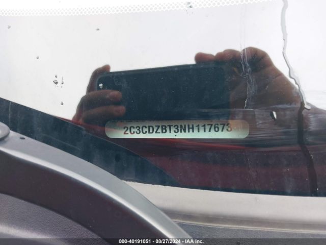 2C3CDZBT3NH117673 Dodge Challenger R/t