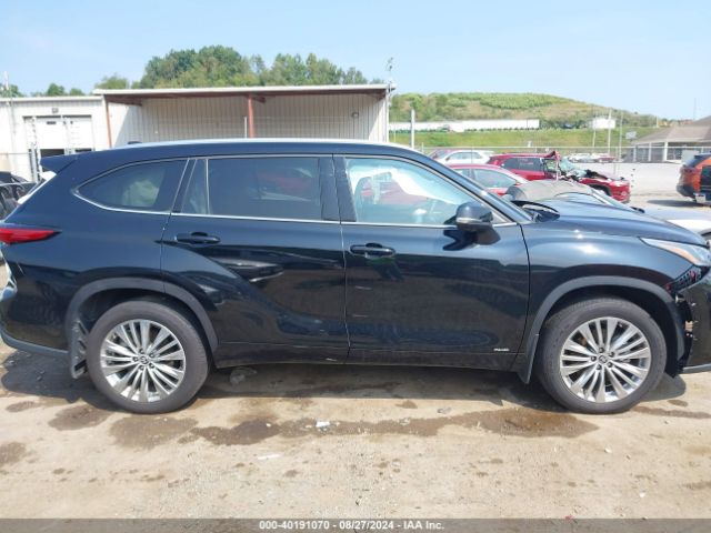 5TDEBRCH5PS590323 Toyota Highlander Hybrid Platinum