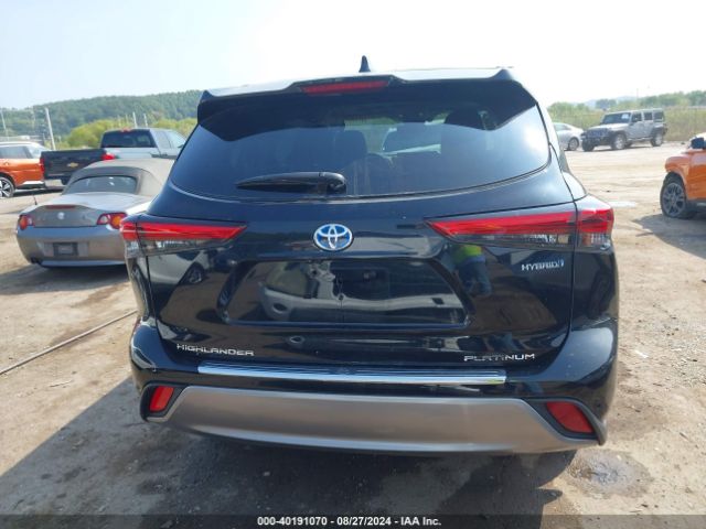 5TDEBRCH5PS590323 Toyota Highlander Hybrid Platinum