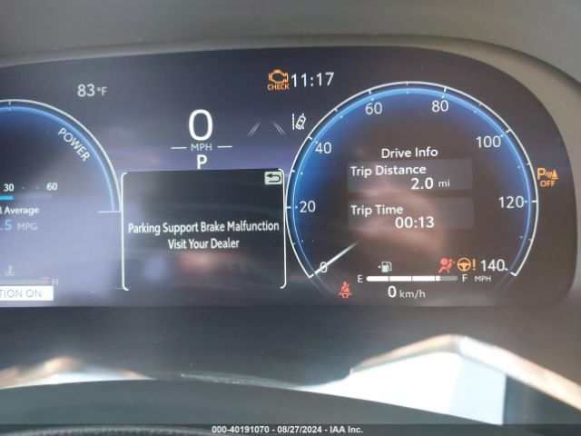 5TDEBRCH5PS590323 Toyota Highlander Hybrid Platinum