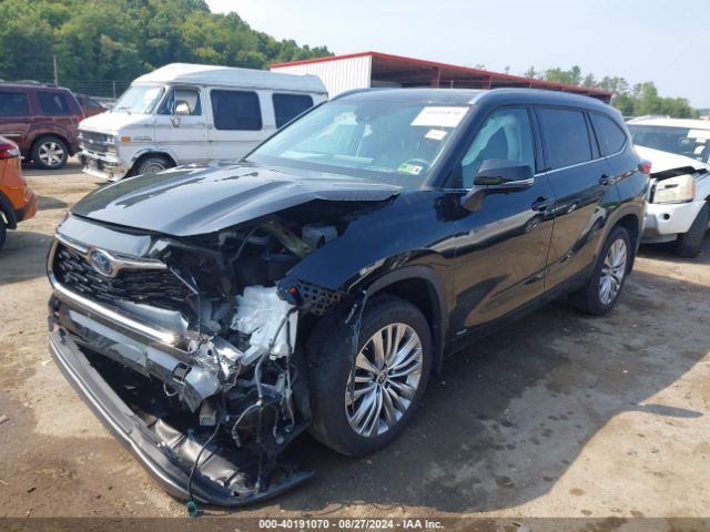 5TDEBRCH5PS590323 Toyota Highlander Hybrid Platinum