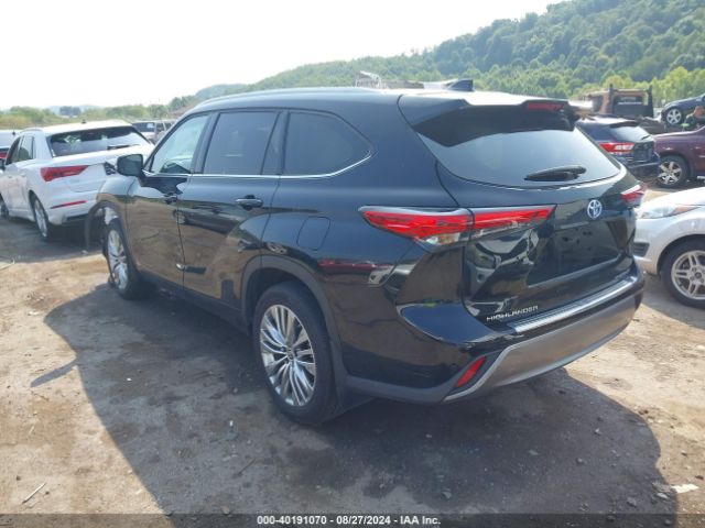 5TDEBRCH5PS590323 Toyota Highlander Hybrid Platinum