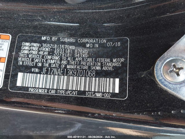 Toyota 86 Trd Se 2019 JF1ZNAE13K9701068 Image 9