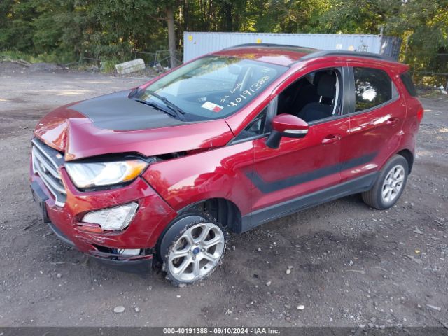 2021 FORD ECOSPORT MAJ6S3GL4MC423275 Photo 1