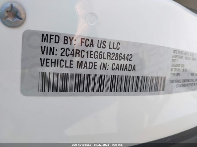 2C4RC1EG6LR286442 Chrysler Pacifica Touring L Plus