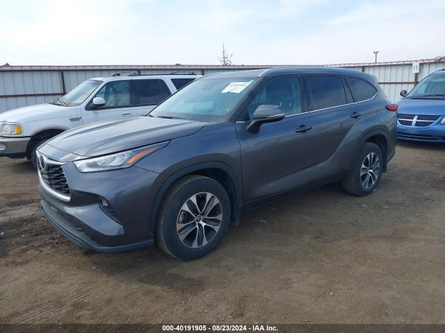 Toyota Highlander Xle 2021 5TDGZRBH6MS557784 Image 2