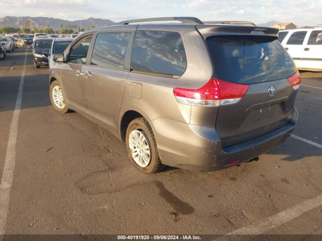 5TDYK3DC7ES519179 Toyota Sienna Xle V6 8 Passenger