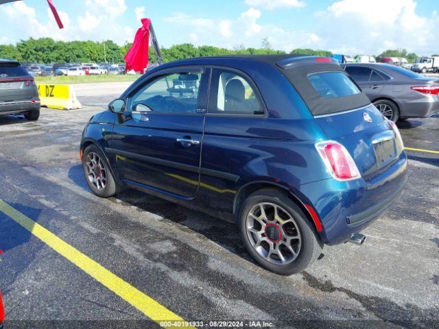 2013 FIAT 500C 3C3CFFDRXDT647591 Photo 2
