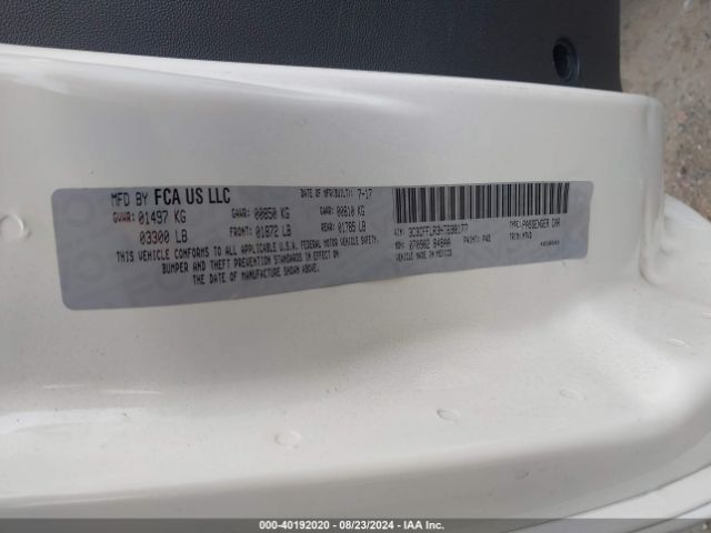 3C3CFFLR3HT698177 Fiat 500c Pop