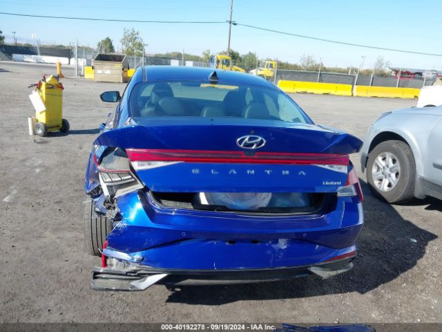 5NPLP4AGXNH067839 Hyundai Elantra Limited