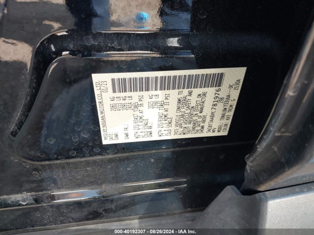 Nissan Rogue S Fwd 2023 5N1BT3AA8PC781976 Image 9
